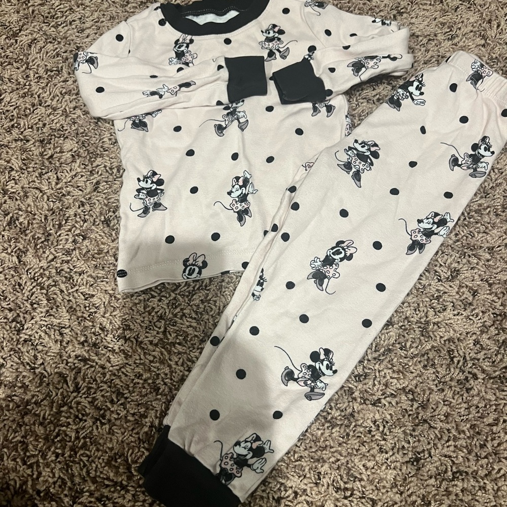 Pottery Barn Kids Pajamas- Minnie Mouse